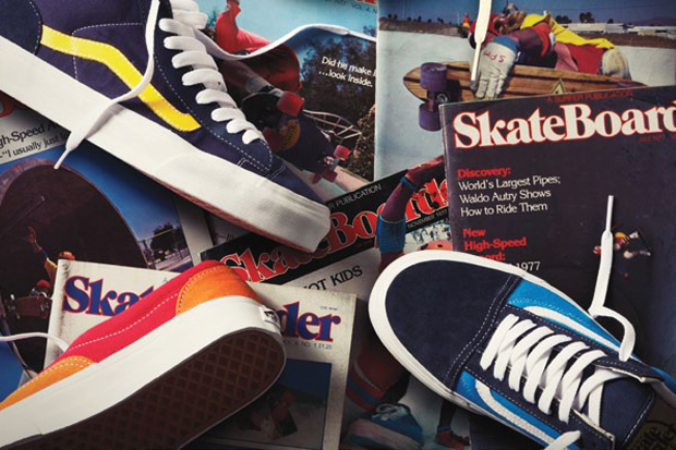 vans skateboard magazine shoes